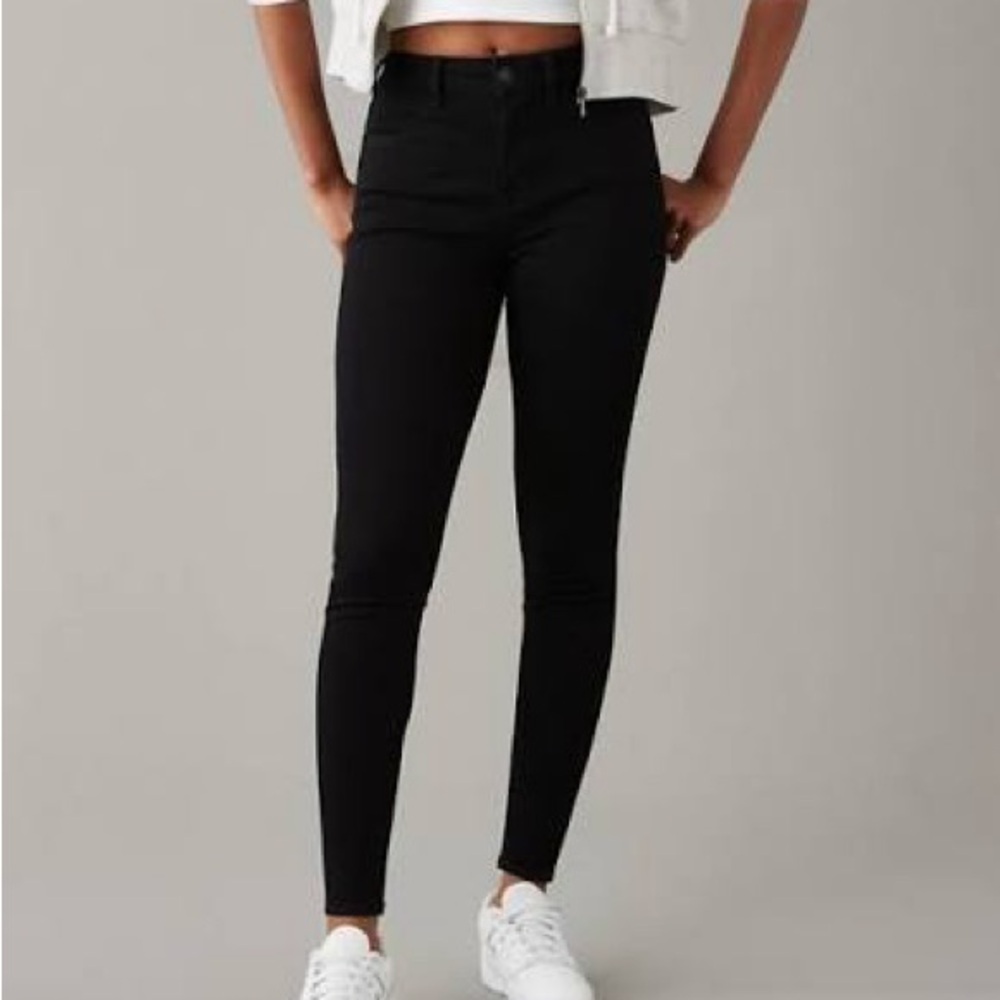 American Eagle Outfitters curvy super hi-rise jeggings